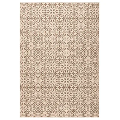 Zdjęcie produktu dla DYWAN nowoczesny 200x290cm do salonu, brązowo kremowy z miękkim włosem