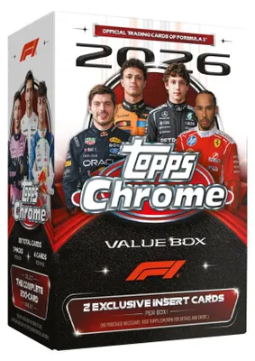Produktbild von 2026 Topps Chrome Formula One Value Box Englisch
