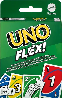Produktbild von Mattel Games UNO Flex, Kartenspiel, Familienspiel