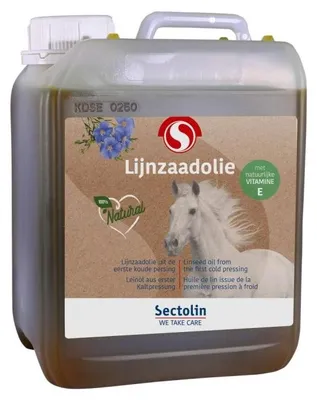 Productafbeelding van Sectolin Lijnzaadolie 2,5 Liter