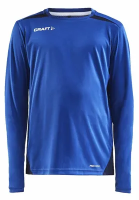 Produktbild von CRAFT Pro Control Impact LS Tee JR Club Cobolt/Navy 122/128