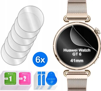 Immagine prodotto di FOLIA do Huawei Watch GT 6 41mm HYDROŻELOWA OCHRONNA na ekran 3D 6 sztuk