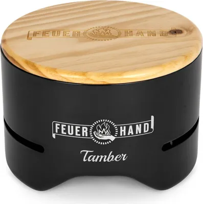 Produktbild von Feuerhand - Tischgrill Tamber - Schwarz - 20x20x14cm