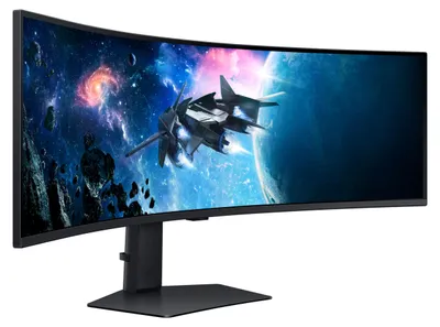 Produktbild von Samsung G95C, 124,5 cm (49"), 5120 x 1440 Pixel, Dual QHD, LED, 1 ms, Schwarz
