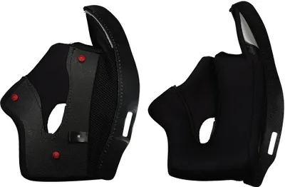 Produktbild von Scorpion Covert Fx Wangenpolster Schwarz S Schwarz S