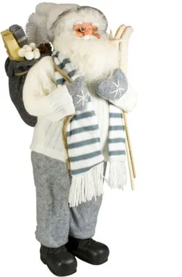 Produktbild von Weihnachtsmann Erik 60 cm Santa Claus Nikolaus Figur Dekoration Winter Weihnachten