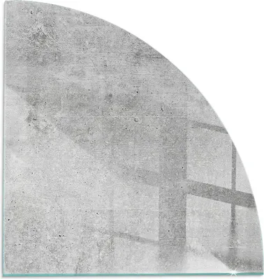 Produktbild von Textur von Rohbeton – Glasbodenplatte für – Kaminofen – Kaminplatte Glas – Schutzglas – Funkenschutzplatte –Glasbodenplatte Feuerfeste – Hitzeschutzplatte – Bodenschutz aus Glas – 1/4 100x100 cm