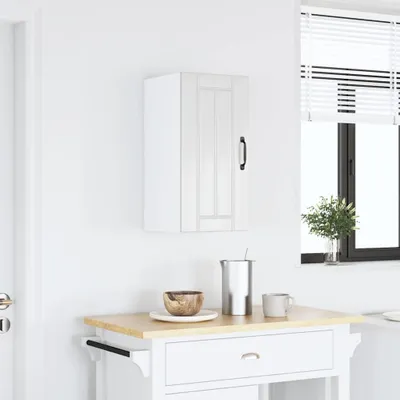 Produktbild von vidaXL Küchen-Hängeschrank Lucca Hochglanz-Weiß Holzwerkstoff
