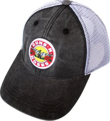Obrázek produktu pro Guns N Roses - Trucker Cap for Men/Women Uni RO12648 (One Size) (Anthracite/White)
