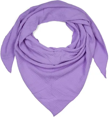 Produktbild von styleBREAKER Damen Musselin Dreieckstuch aus 100% Baumwolle | Weiches und leichtes Halstuch für Damen Unifarben | Stylisches Tuch für jede Jahreszeit -  Italy, 196 x 84 cm
