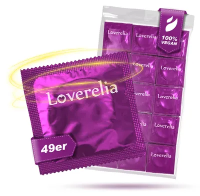 Produktbild von 1000 Loverelia 49mm Kondome - extra kleine Kondome - vegan