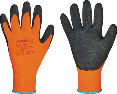 Produktbild von GoodJob Thermo-Handschuh Eco Winter, latexbeschichtet Kat. II, EN 388 (2141X)  EN 511 (X3X)  Größe 10 ,  12  Paar