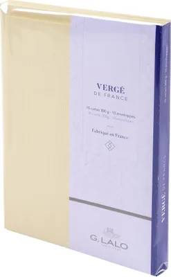 Produktbild von Lalo Karten & Ums. 10 St C6 elfenbein