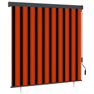 Immagine prodotto di Tenda a rullo per esterni 160x250 cm arancione e marrone