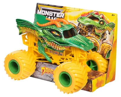 Produktbild von Monster Jam 6076817, Monstertruck, 3 Jahr(e), Kunststoff, Grün, Gelb