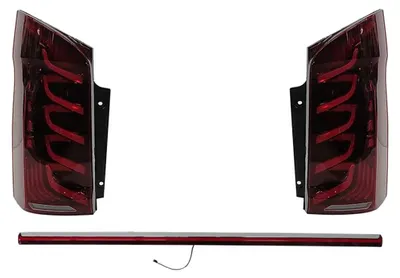 Imagen del producto de Luces traseras LED para Mercedes Clase V W447 (2014–2024) con portón trasero dinámico.