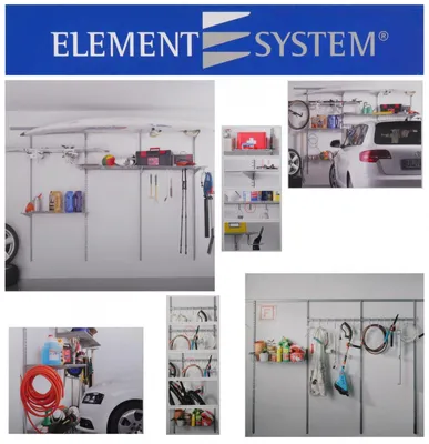 Produktbild von Regalsystem für Garage Modular Plus Basic Kit + Storage Set 1 + Storage Set 2