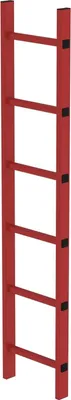Produktbild von Günzburger Steigtechnik Schachtleiter GFK 300 mm lichte Weite 6 Sprossen - 064006