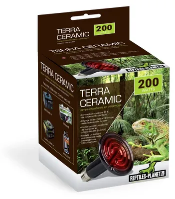Imagen del producto de Radiador cerámico Terra de 200W para reptiles y anfibios