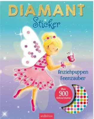 Produktbild von Diamantsticker Anziehpuppen - Feenzauber