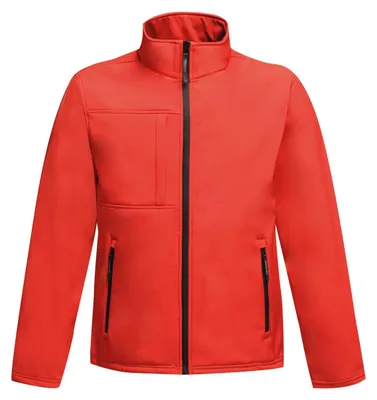 Produktbild von Regatta - "Octagon II" Softshelljacke für Herren FK2544 (XL) (Rot/Schwarz)