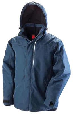 Produktbild von WORK-GUARD by Result - Jeansjacke für Herren/Damen Uni FK1224 (M) (Marineblau)