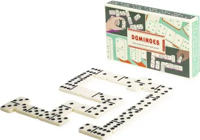 Image de Dominos polypropylène blanc/noir