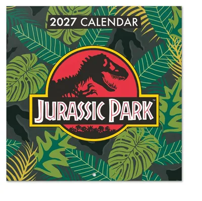Imagen del producto de Calendario de pared Jurassic Park 2027, 30 x 30 cm