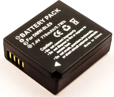 Produktbild von Akku für Leica BP-DC15-E Li-Ion 7,2 Volt 750 mAh schwarz