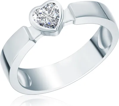 Image de Bague en argent sterling avec zircone blanche 50