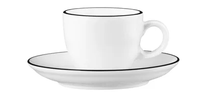 Produktbild von Seltmann Weiden Modern Life "Black Line" Espressotasse 0,09 l+Untere