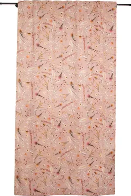 Produktbild von Vorhang Smok-Schlaufe Dried Flower Romance rosa 245cm
