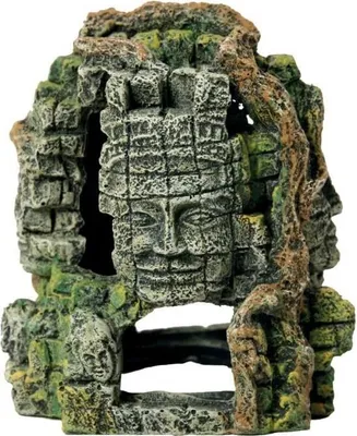 Obrázok produktu pre ZOLUX Dekorácia do akvária Ornament 4 tváre S 8,3 x 7,7 x 8,8 cm, Z355403