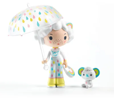 Image de Figurine Tinyly Prunelle & Bianca, Djeco