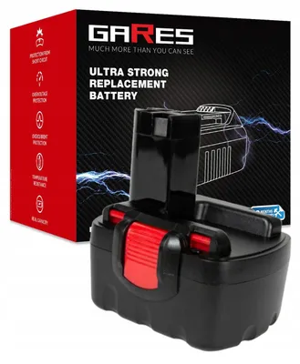 Obrázok produktu pre Gares Repasná sada článkov pre akumulátor Bosch PSRE-2 | 14,4 V 2 Ah Inny | Batériový pack pre náradie | Vysoký výkon Gares®