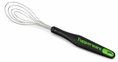 Produktbild von TUPPERWARE Griffbereit Tellerbesen schwarz-grün D165 Schneebesen