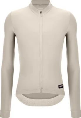 Produktbild von SANTINI Langarm Fahrradtrikot für den Winter - RTR - Elfenbein L