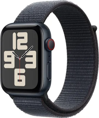 Produktbild von Apple Watch SE (GPS + Cellular) - 44 mm - Mitternachtsaluminium
