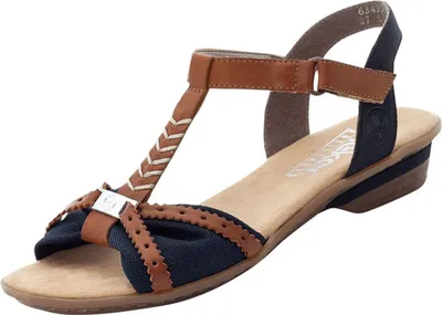 Obrázek produktu pro Rieker 63499 14 Dámské sandály Blau, Blau, Gr. 38