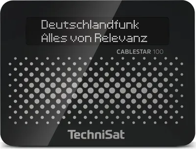 Image de Récepteur radio numérique TECHNISAT DVB-C FB sw CABLESTAR 100