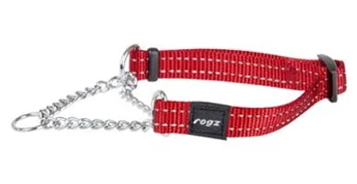 Zdjęcie produktu dla Rogz For Dogs Snake Half Slip Collar Red