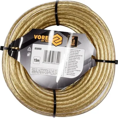 Produktbild von Zollstahlkabel 6mm 15m 85000 VOREL