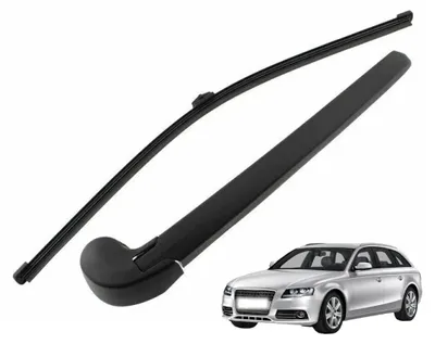 Image de Kit d'essuie-glace arrière avec bras et balai de 390 mm pour AUDI A4 B8 Avant (break)