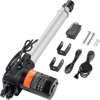 Immagine prodotto di kit attuatore lineare 24V - 10 pollici 0,98"/s - 220lbs/1000N con protezione IP44