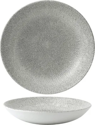 Obrázok produktu pre CHURCHILL Raku Jasper Grey hlboký tanier, ø: 248 mm