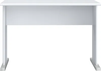 Produktbild von Schreibtisch >TEMPRA2< in weiss - 108x72x72cm (B/H/T)