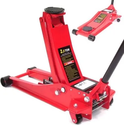 Obrázek produktu pro Manévrovací zvedák 2,5t hydraulický zvedák 06099 80-500mm zvedák nízký profil