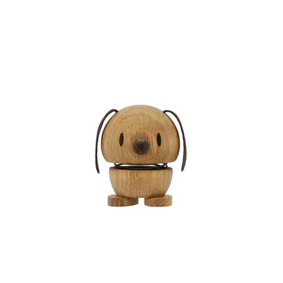 Produktbild von Hoptimist Wackelfigur, Motiv Dog aus Holz, Small, 5,5x5,9x6,9cm