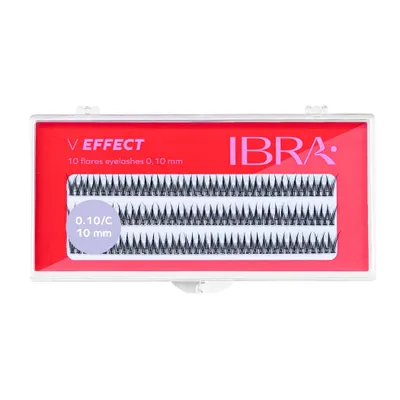 Immagine prodotto di IBRA ciuffi di ciglia EFFETTO V - 0,10/C/10mm 1op.