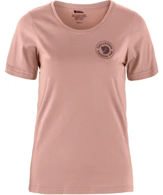 Image de T-shirt Fjällräven, logo, pour femme, couleur rose | T-shirt Fjällräven, logo, pour homme, couleur rose